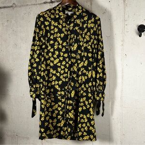Derek Lam floral oversized shirt dress size 6 US‎